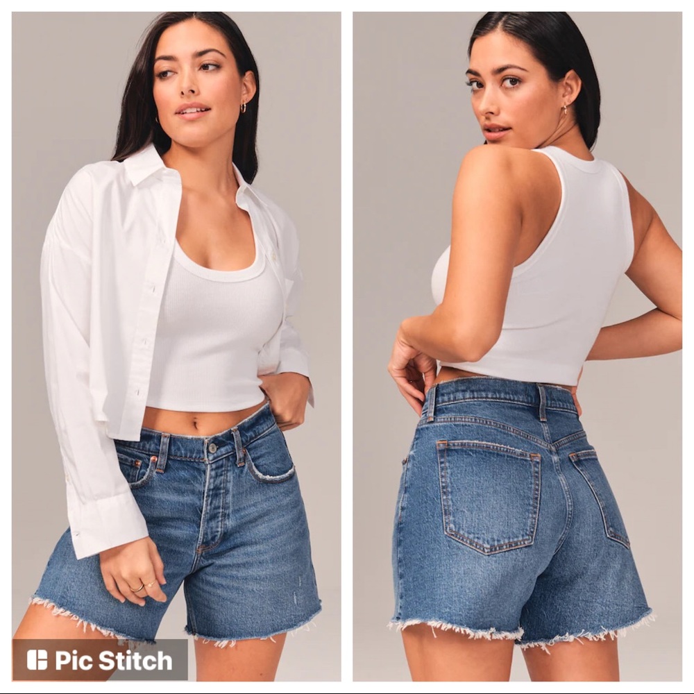 Curve Love 90s Low Rise Baggy Shorts